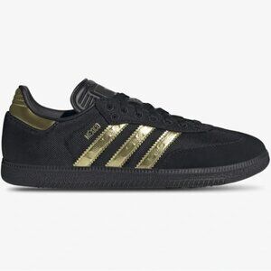 Adidas Samba OG 2025 - Unisex Indoor Football Shoes Gold Black JH5656 NEW